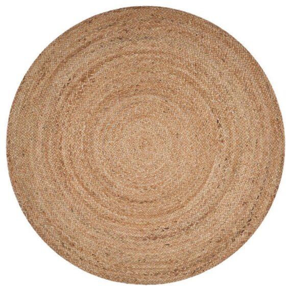 alfombra circular color arena