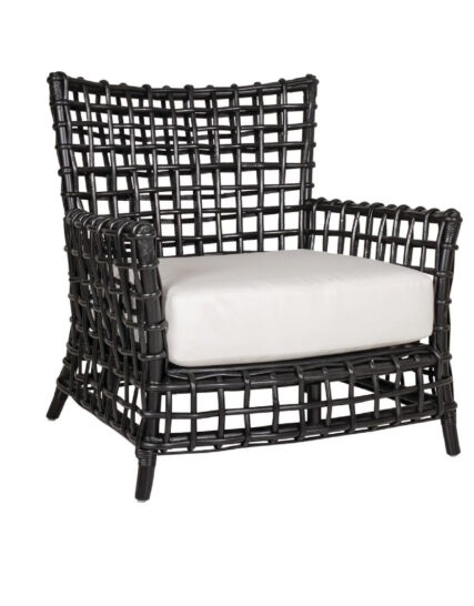 Bahama Occasional Arm Chair (Black)