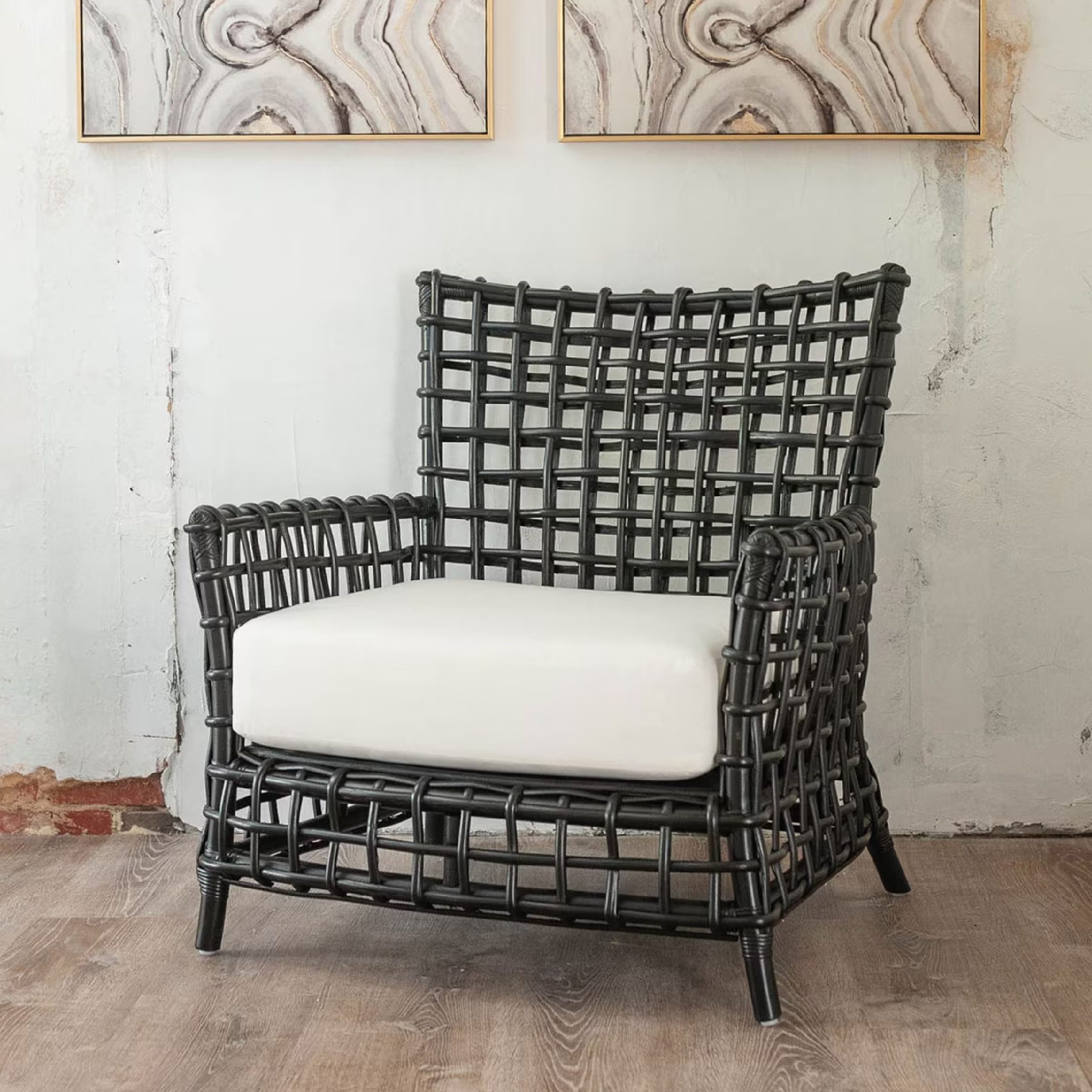 Bahama Occasional Arm Chair (Black) - Imagen 2