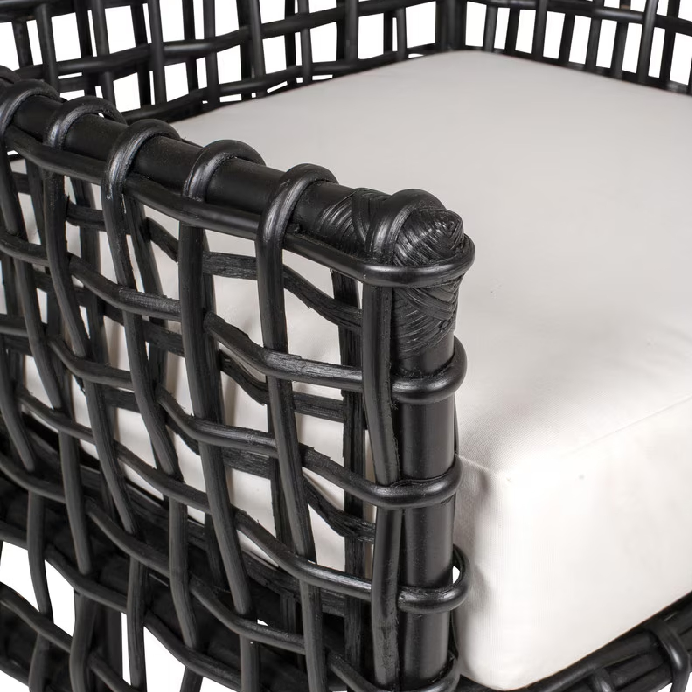 Bahama Occasional Arm Chair (Black) - Imagen 7