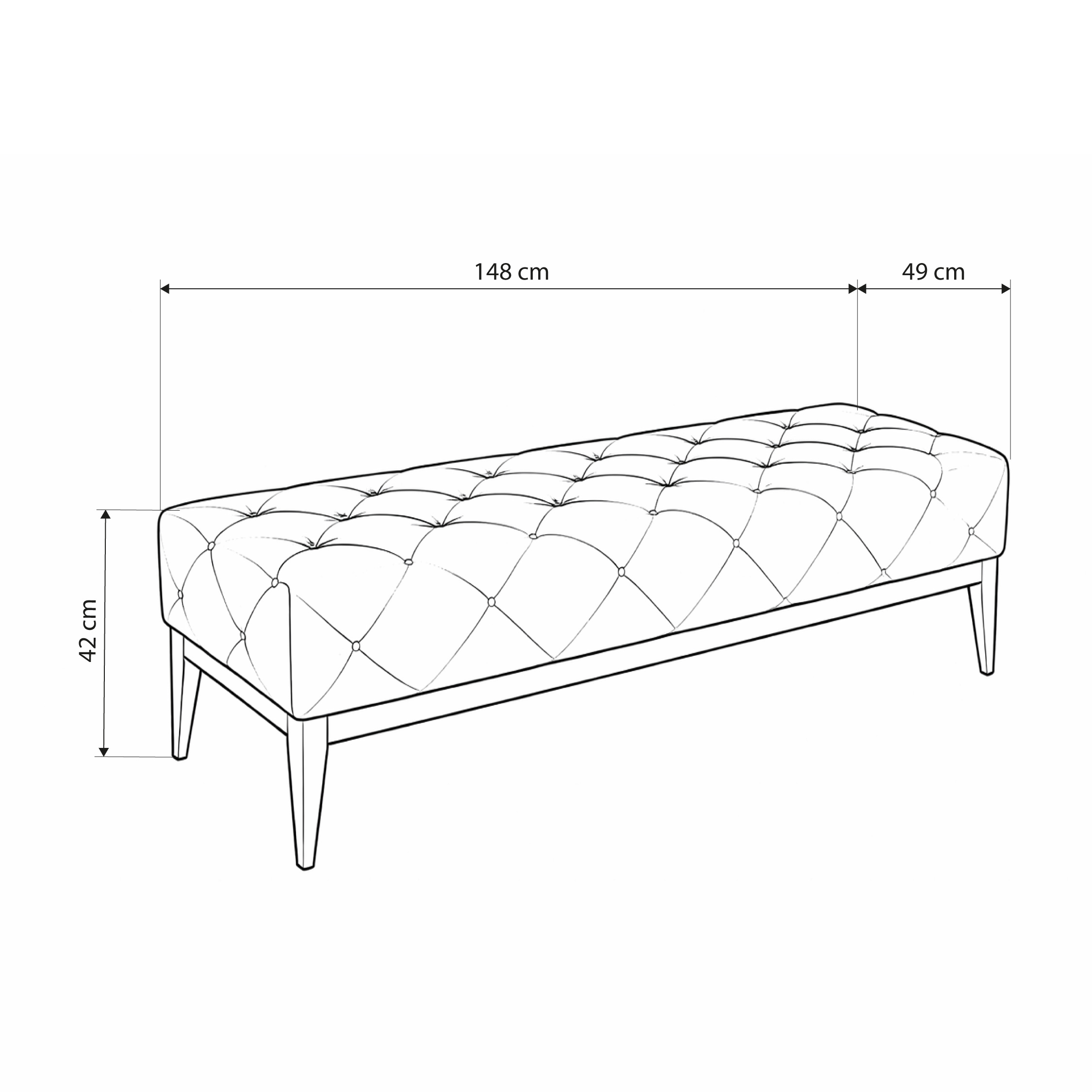 Bench Recamier Fiji - Imagen 5