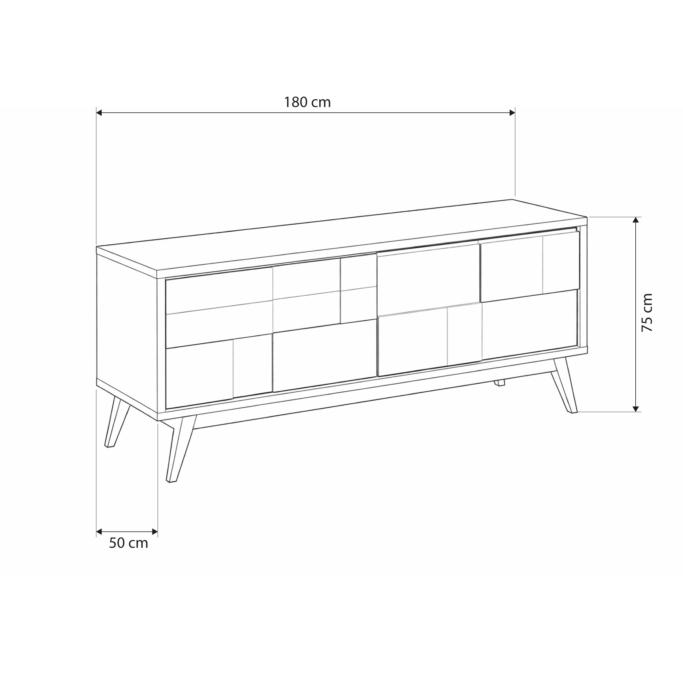 Bufetera Rectangular Theo - Imagen 5