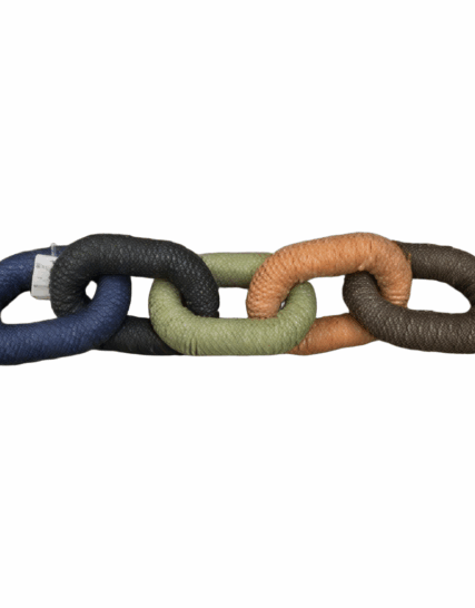 Cadena Tejida Multicolor