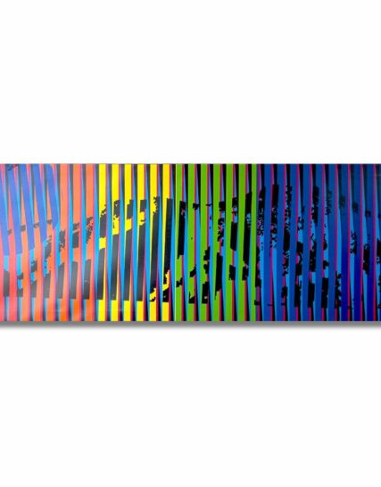 cuadro rectangular multicolor