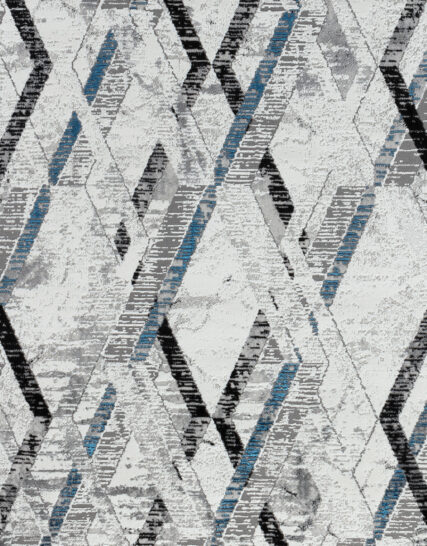 Alfombra Natasha Silver Blue