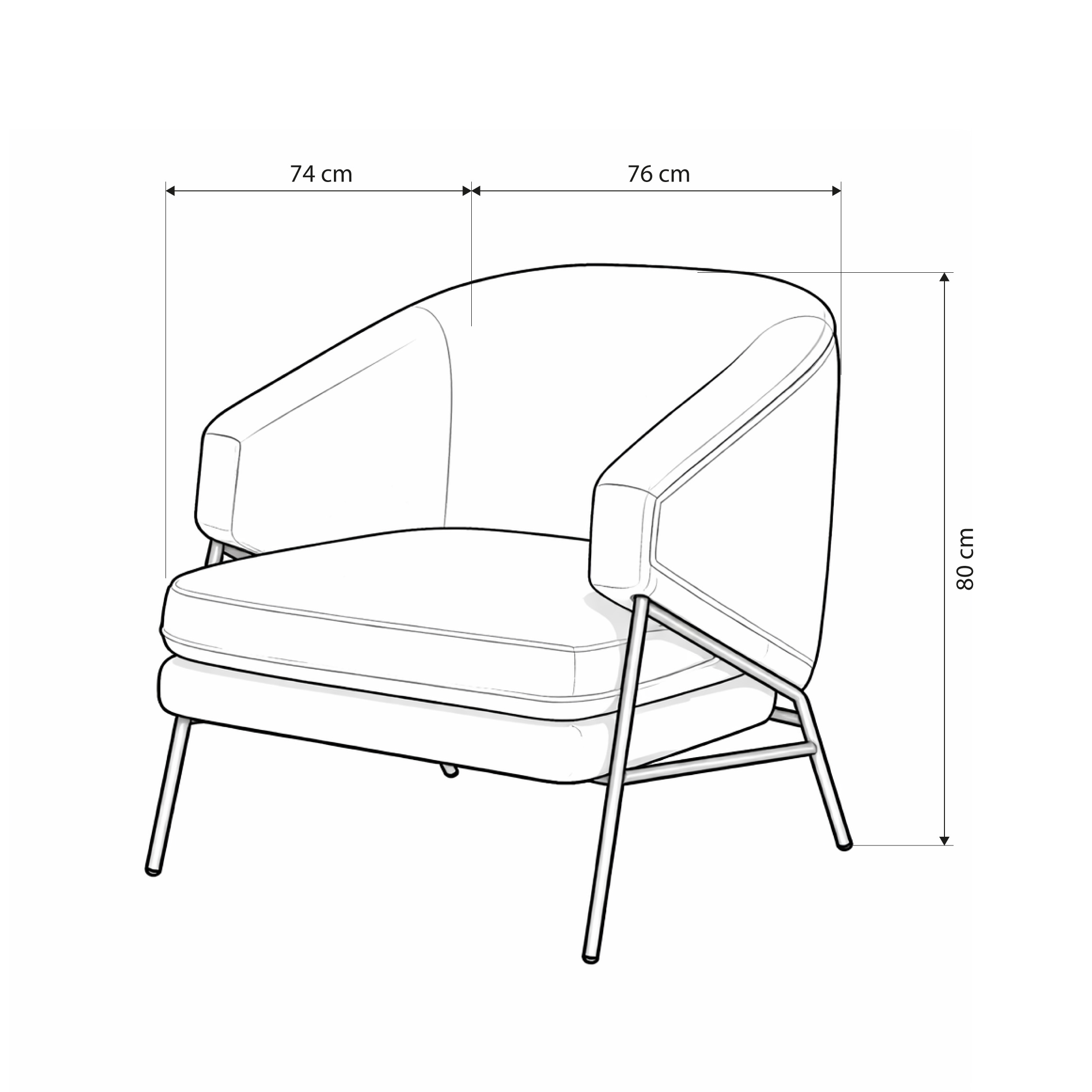 Poltrona Naxel - Imagen 5