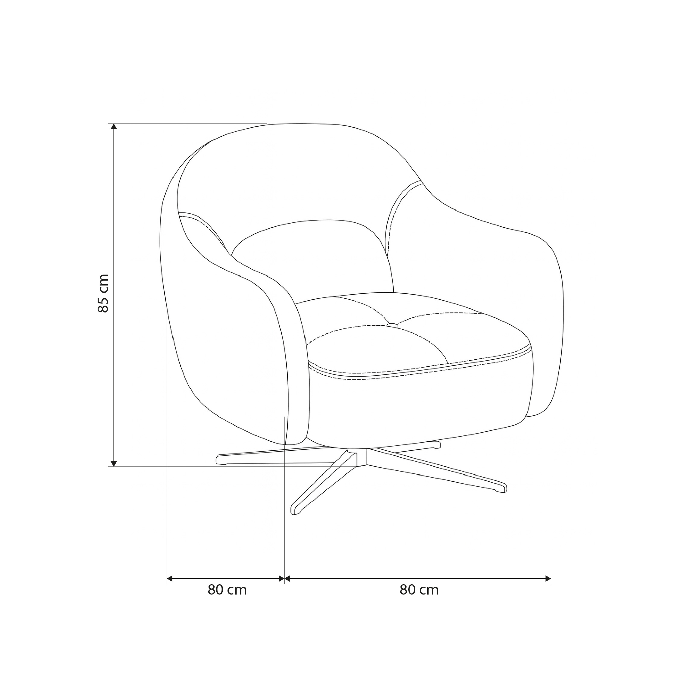 Poltrona Giratoria Axia - Imagen 5