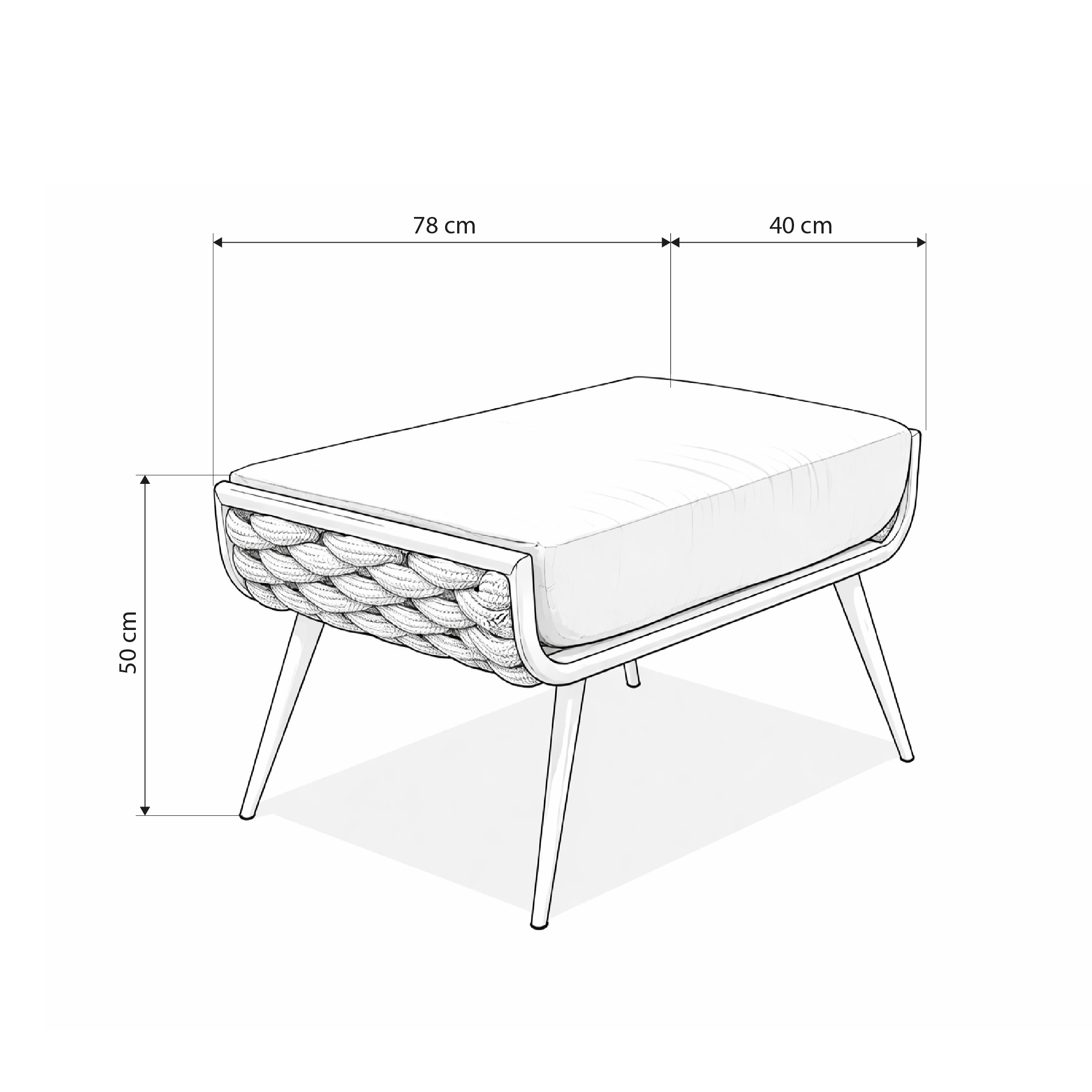 Serpent Ottoman - Imagen 4