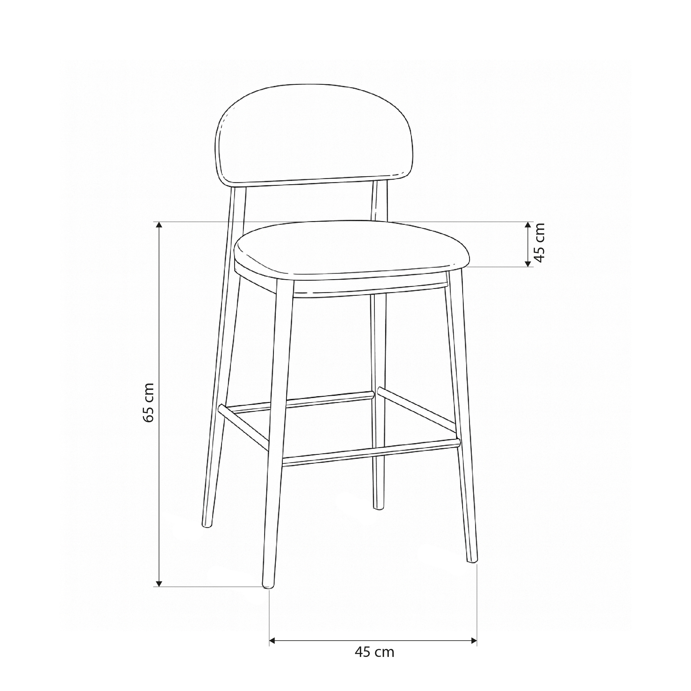 Silla Counter Olen - Imagen 5