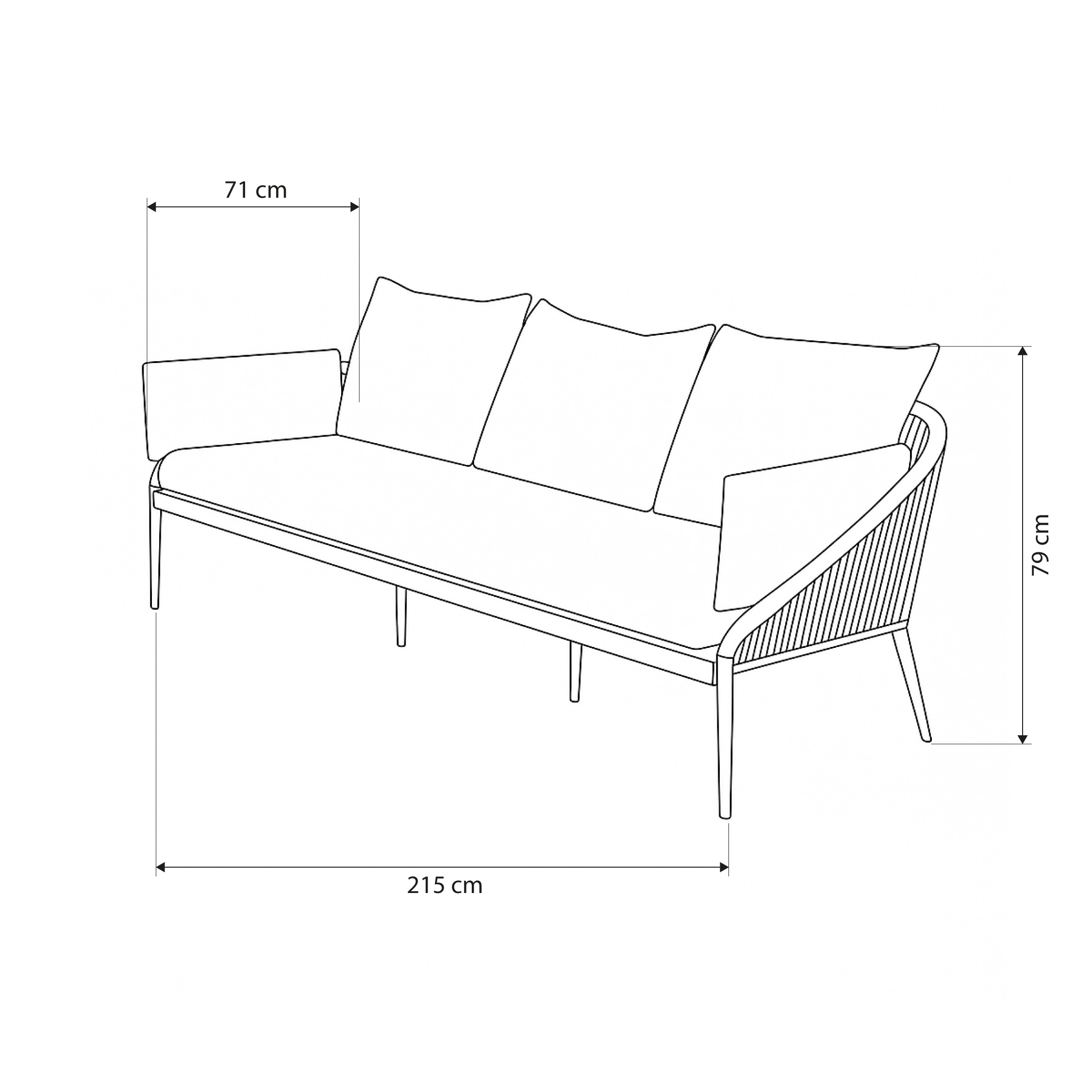 RODONA SOFA - Imagen 5