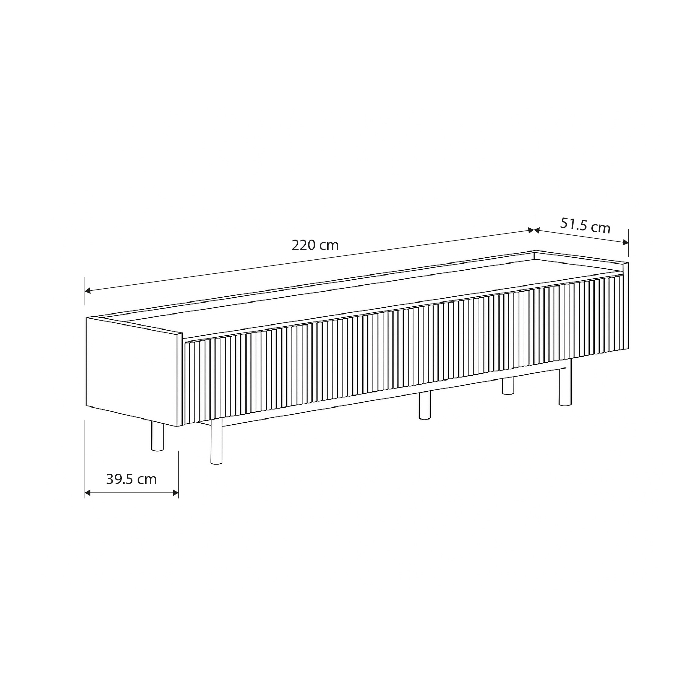 TV STAND DUNE - Imagen 7