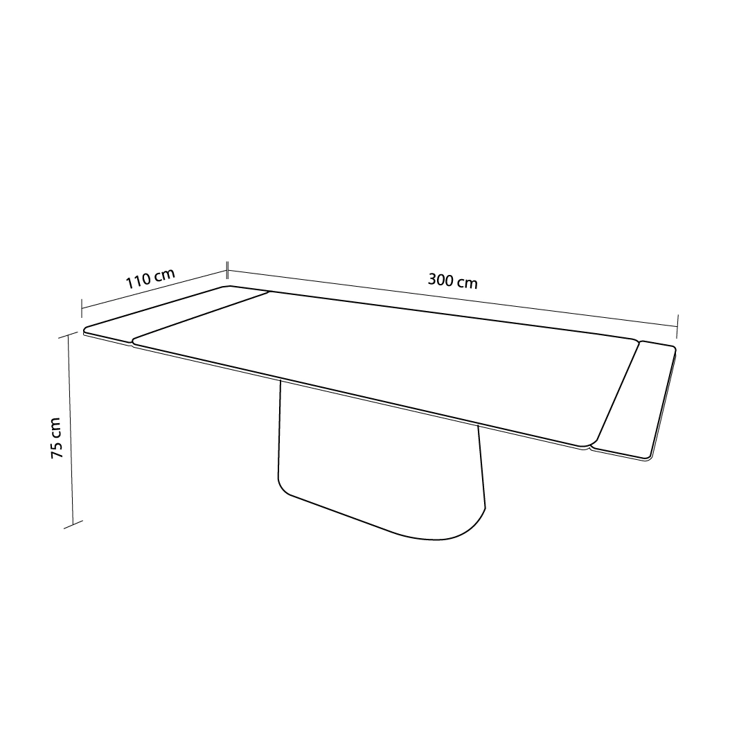 Mesa Rectangular Extendible Arka - Imagen 5